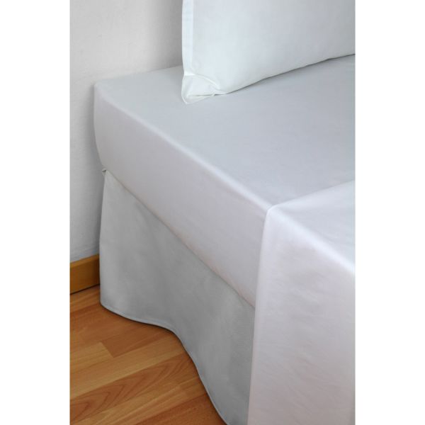 Sábana bajera ajustable de lujo, satén de algodón suave, sábana inferior  elástica en colchón de cama doble, lavable a máquina, tela transpirable,  120