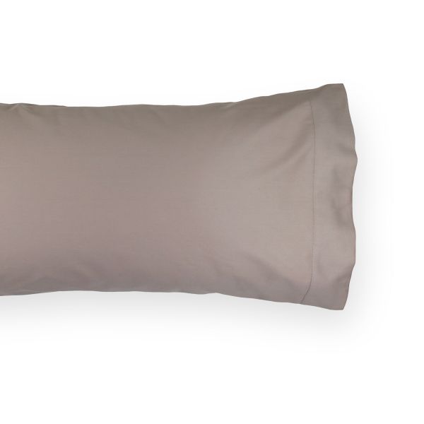 Funda De Almohada De Satén 100% Algodón De 300 Hilos Blanco Efecto Listado  De 45 X 125 Cm De 1 Boca con Ofertas en Carrefour