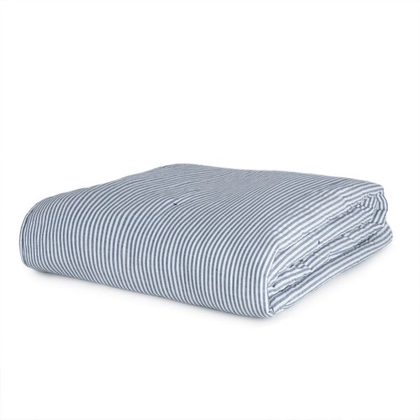 Colcha Algodón - 200 fils Maris Azul