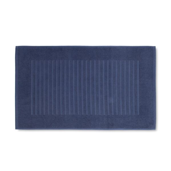 Alfombra de baño de rizo 100% algodón Cottonplus Azul Marino
