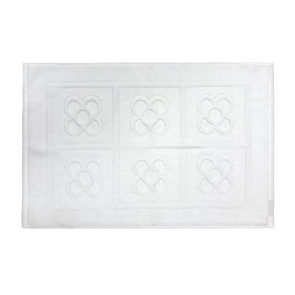 Alfombra de baño de rizo 100% algodón Flor bcn