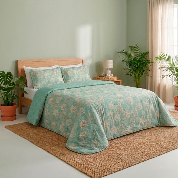 Colcha Algodón acolchada - 300 hilos Bari, Cool Barcelona