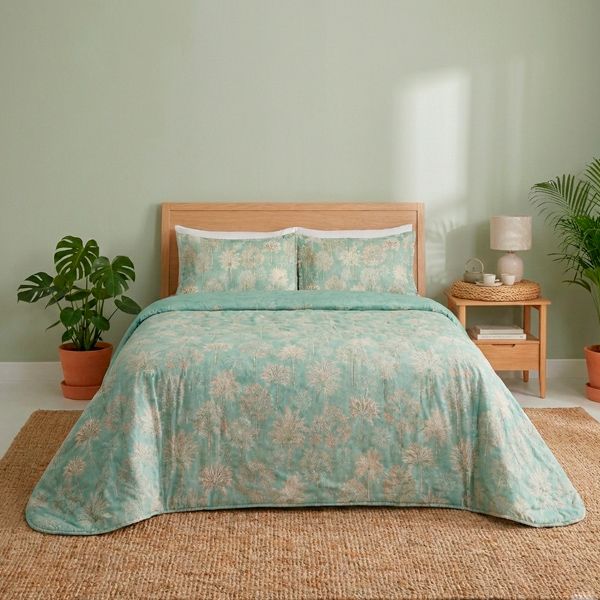 Colcha Algodón acolchada - 300 hilos Bari, Cool Barcelona