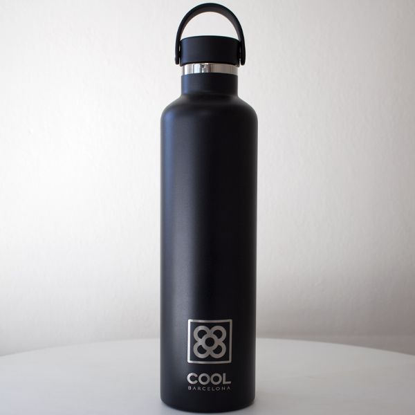 Botella termo Runbott Sport COOL Barcelona 1 litre Negre