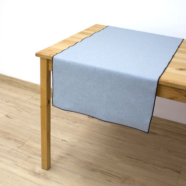Camí de taula resinat Polo Blau