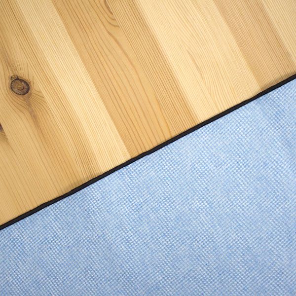 Camí de taula resinat Polo Blau