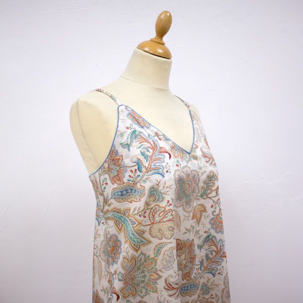 Camisa de dormir 100% cotó satí 300 fils Cool Barcelona Begur