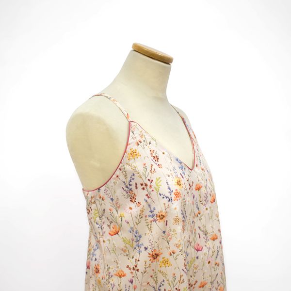 Camisón de tirantes 100% algodón percal 200 hilos Jávea, Cool Barcelona