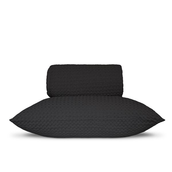 Colcha efecto nido de abeja 100% algodón Cork