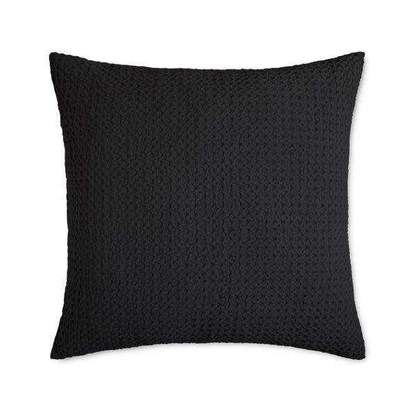 Funda de cuadrante 55 x 55 cm efecto nido de abeja 100% algodón Cork Negro