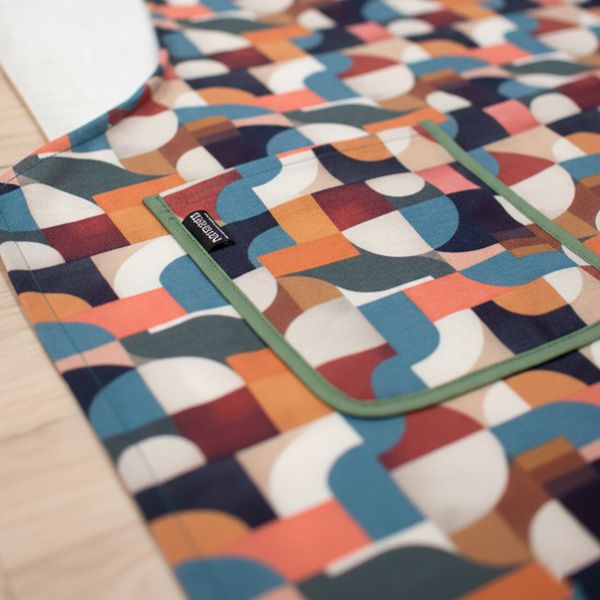 Delantal adulto unisex Retro