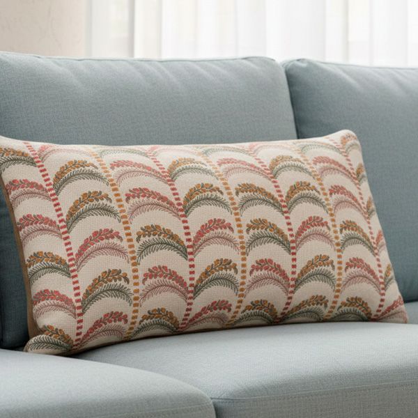 Funda de cojín 30 x 50 cm Kerala Ramas