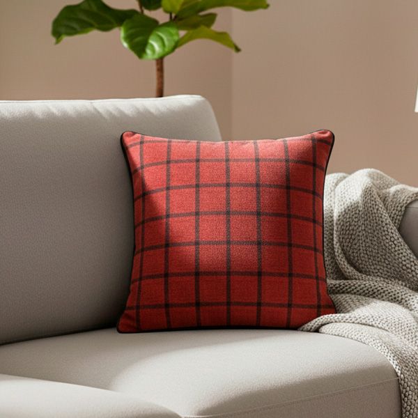 Funda de cojín 45x45 cm terciopelo Indo