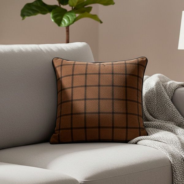 Funda de cojín 45x45 cm terciopelo Indo