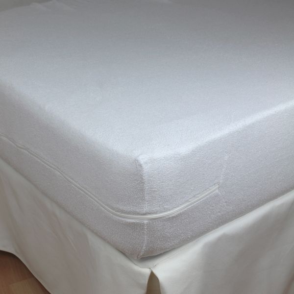 Funda protectora de colchón de rizo elástico Velfont