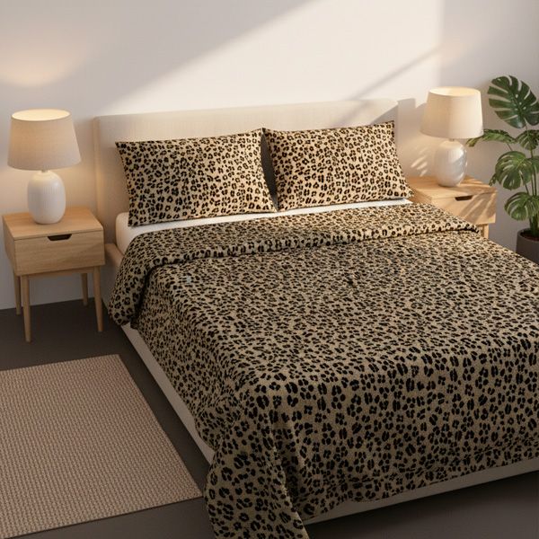 Funda Nòrdica 100% Cotó Setinat de 300 Fils Guepard | Cool Barcelona
