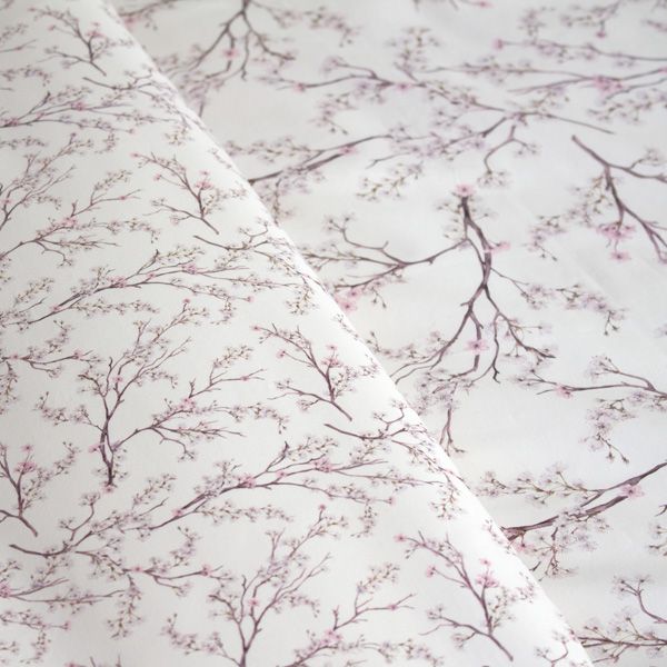 Funda Nòrdica 2 Peces 100% Cotó Percal 200 Fils Sakura, Cool Barcelona