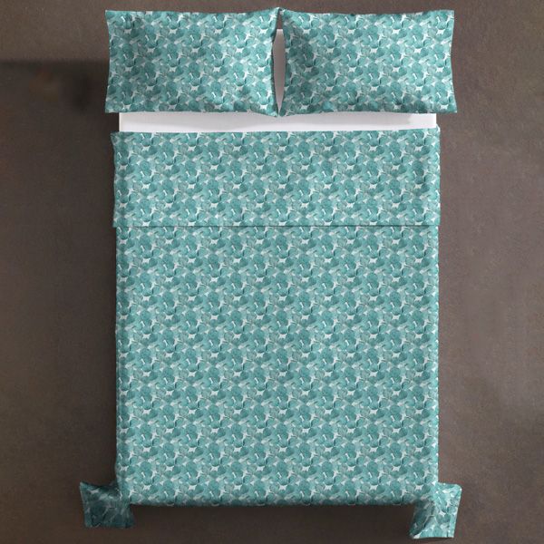 Juego de cama 100% algodón satinado 300 hilos Alter  Cool Barcelona