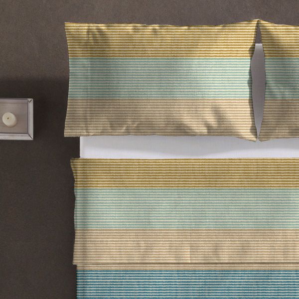 Juego de Cama 100% Algodón Percal 200 Hilos – Arreu | Cool Barcelona