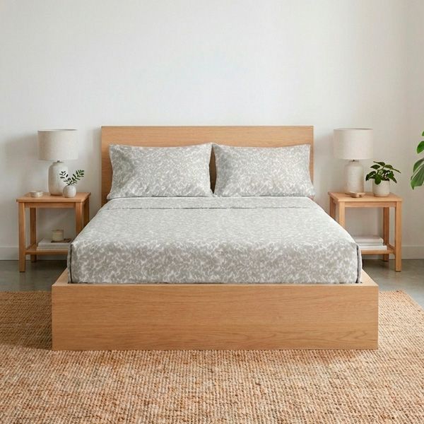 Juego de sábanas 100% Algodón 2 piezas - 300 hilos Florencia, Cool Barcelona