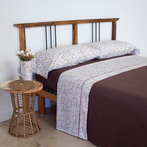 Juego de cama 100% algodón satinado 300 hilos Mislata, Cool Barcelona