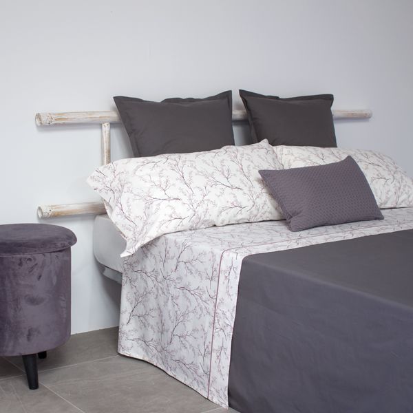 Juego de cama 2 piezas 100% algodón Percal 200 hilos Sakura, Cool Barcelona