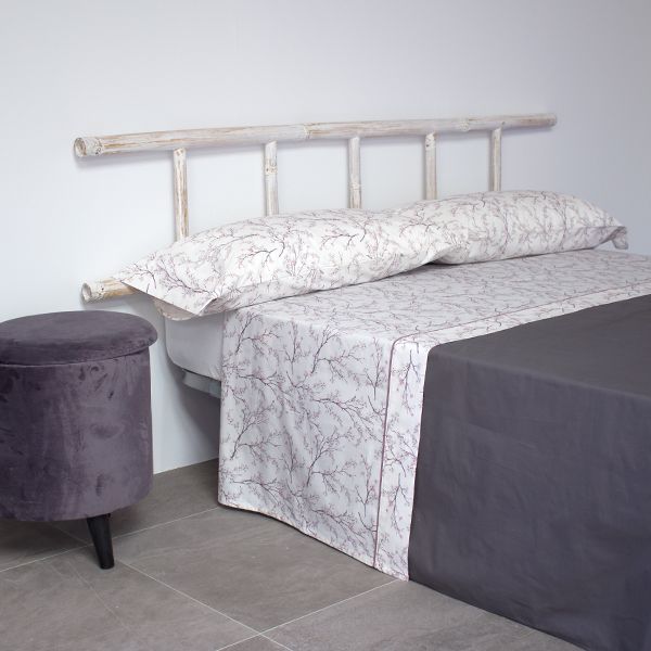 Juego de cama 2 piezas 100% algodón Percal 200 hilos Sakura, Cool Barcelona