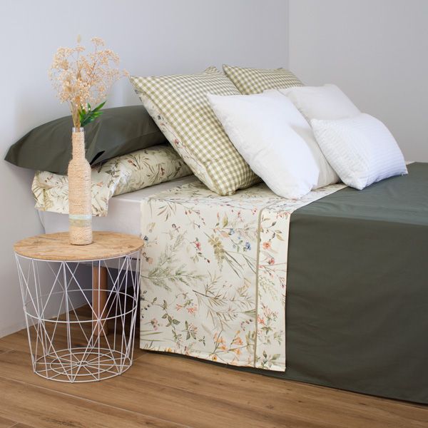 Juego de cama 2 piezas 100% algodón Percal 200 hilos Vedat, Cool Barcelona 
