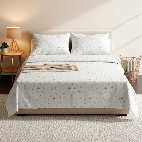Juego de cama 100% algodón satinado 300 hilos Vielha | Cool Barcelona