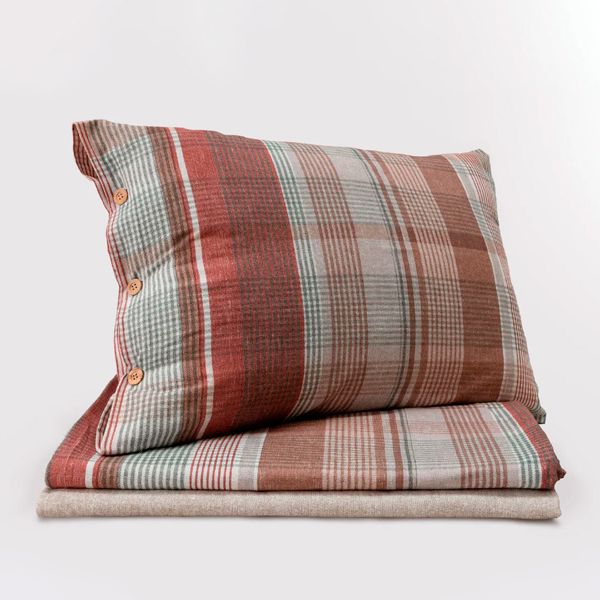 Juego de cama de franela 100% algodón modelo Gambito 