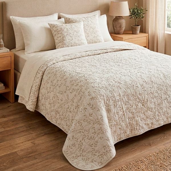 Funda de cuadrante 55x55cm - Olivera beige