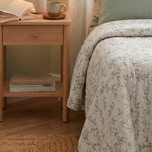 Colcha - Olivera verde