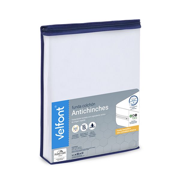 Funda de colchón Antichinches impermeable y transpirable – Velfont