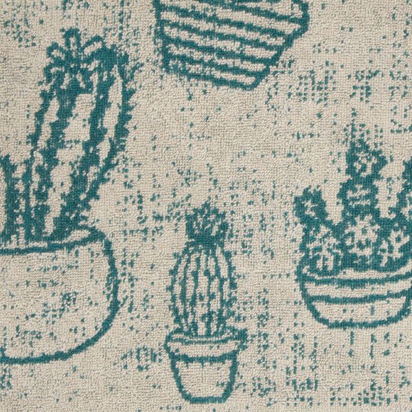 Paño de cocina de rizo 100% algodón Cactus