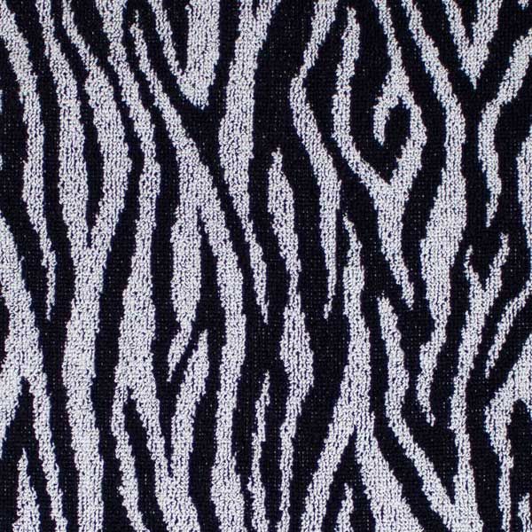 Drap de cuina de ris 100% cotó Zebra Blanc/Negre