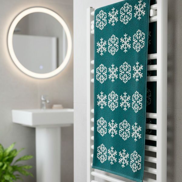 Toalla de lavabo Navidad Snow 