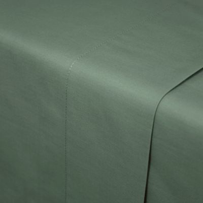 Sábana encimera 100% algodón Percal 200 hilos Caqui