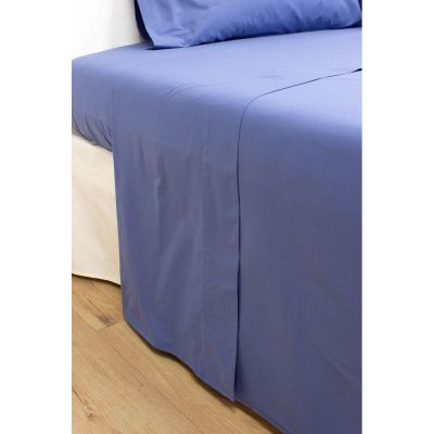 Sábana encimera 100% algodón Percal 200 hilos Océano