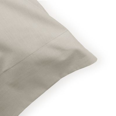 Funda de almohada 100% algodón Percal 200 hilos Camel