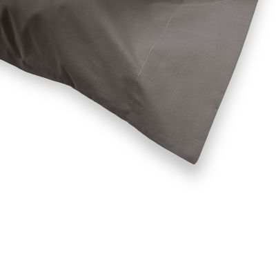 Funda de almohada 100% algodón Percal 200 hilos Visón