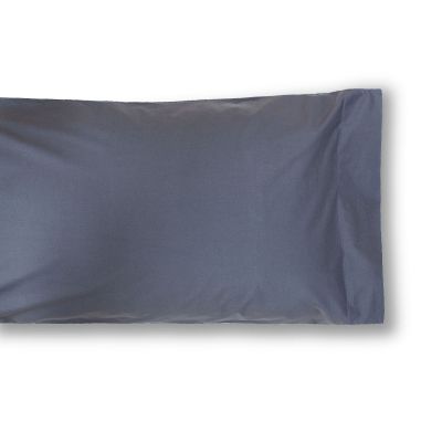 Funda de almohada 100% algodón Percal 200 hilos Carbón