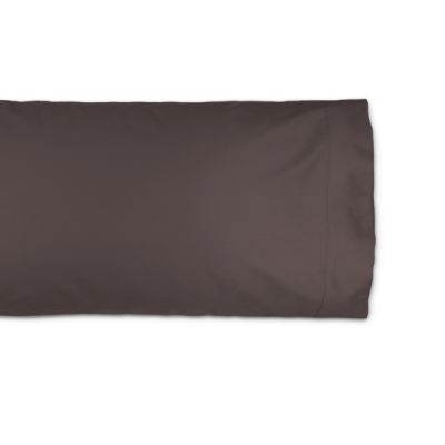Funda de almohada 100% algodón satén 300 hilos Chocolate