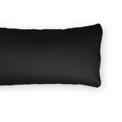 Funda de almohada 100% algodón satén 300 hilos Negro