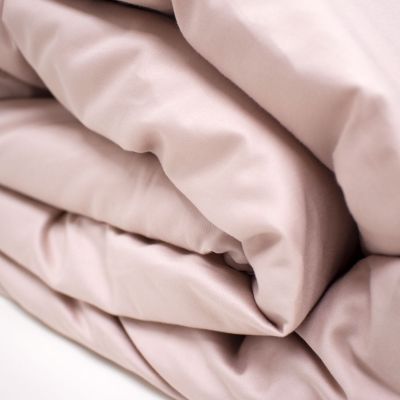 Funda nórdica 1 pieza 100% algodón satinado 300 hilos Nude