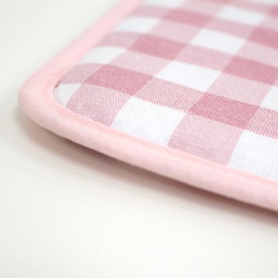 Agarrador Vichy Rosa