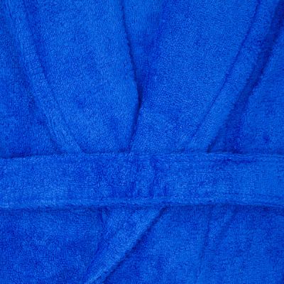 Barnús 70% cotó i 30% bambú Cottonplus Blau