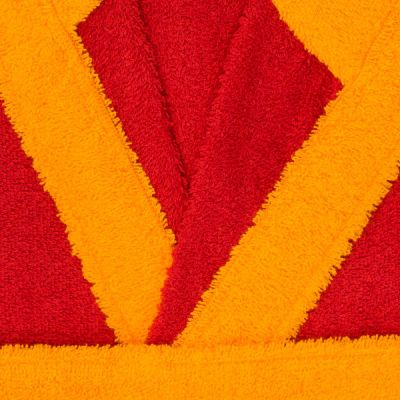 Albornoz Infantil de rizo 100% algodón Combi Rojo OFERTA