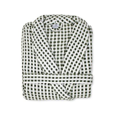 Albornoz rizo algodón en corte Smoking Rif Verde