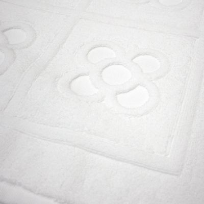 Alfombra de baño de rizo 100% algodón Flor bcn