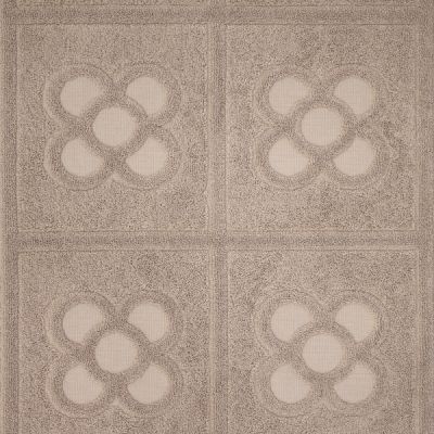 Alfombra de baño de rizo 100% algodón Flor bcn Taupe